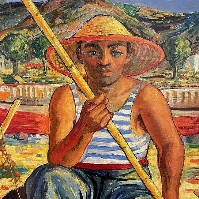 'El Pescador', de Jesús de Perceval.