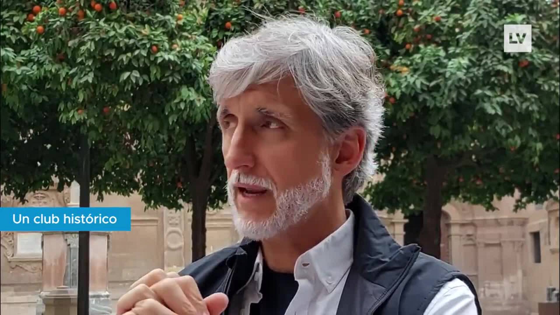 Entrevista a Pablo Alfaro, entrenador del Real Murcia