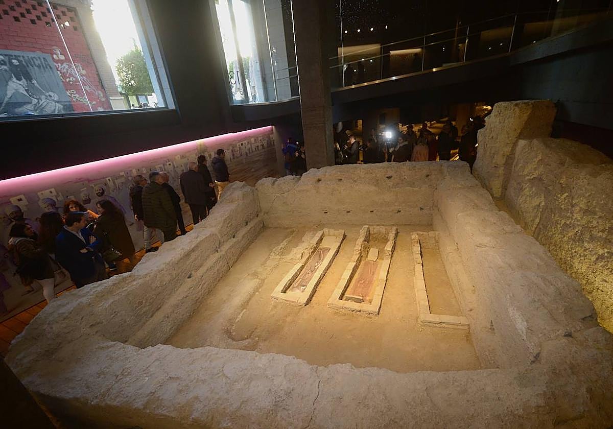 Visita a la nueva excavación del Centro de Interpretación Madina Mursiya.