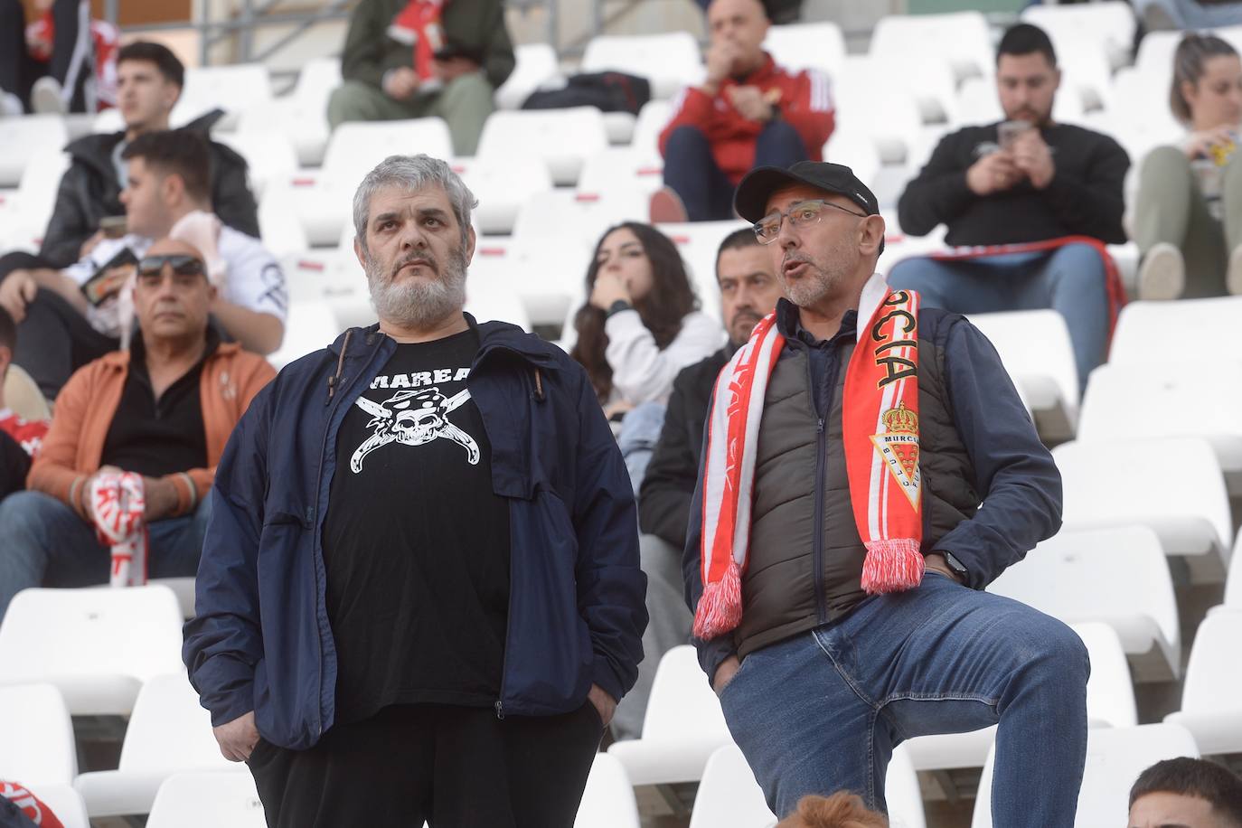 La victoria del Real Murcia frente al San Fernando, en imágenes