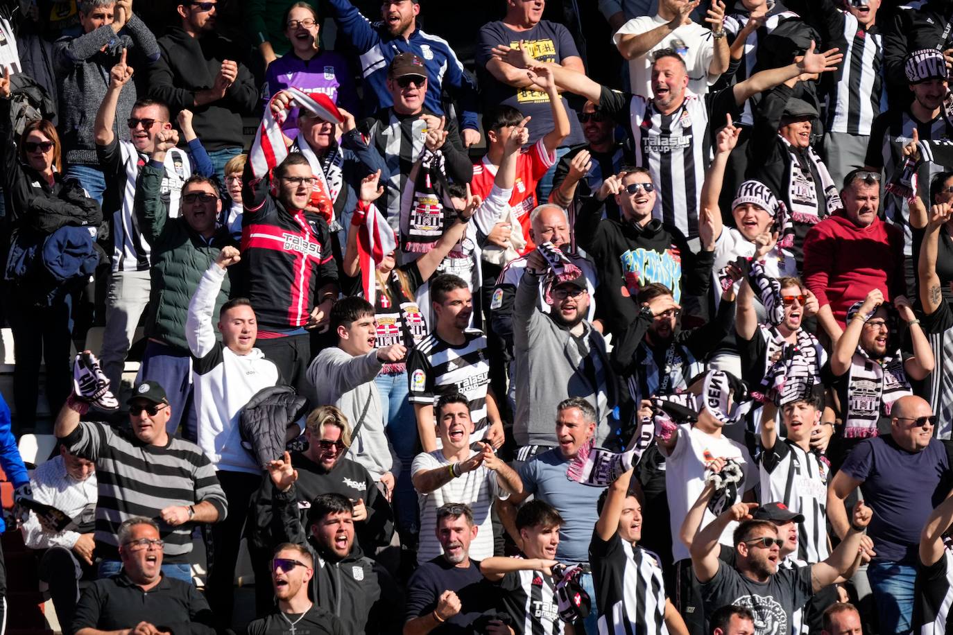 El empate del Cartagena frente al Albacete, en imágenes