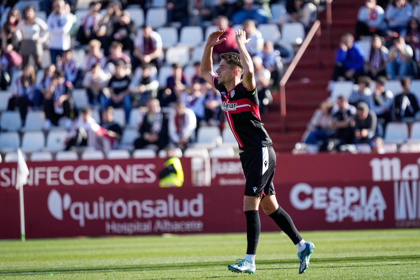 El empate del Cartagena frente al Albacete, en imágenes