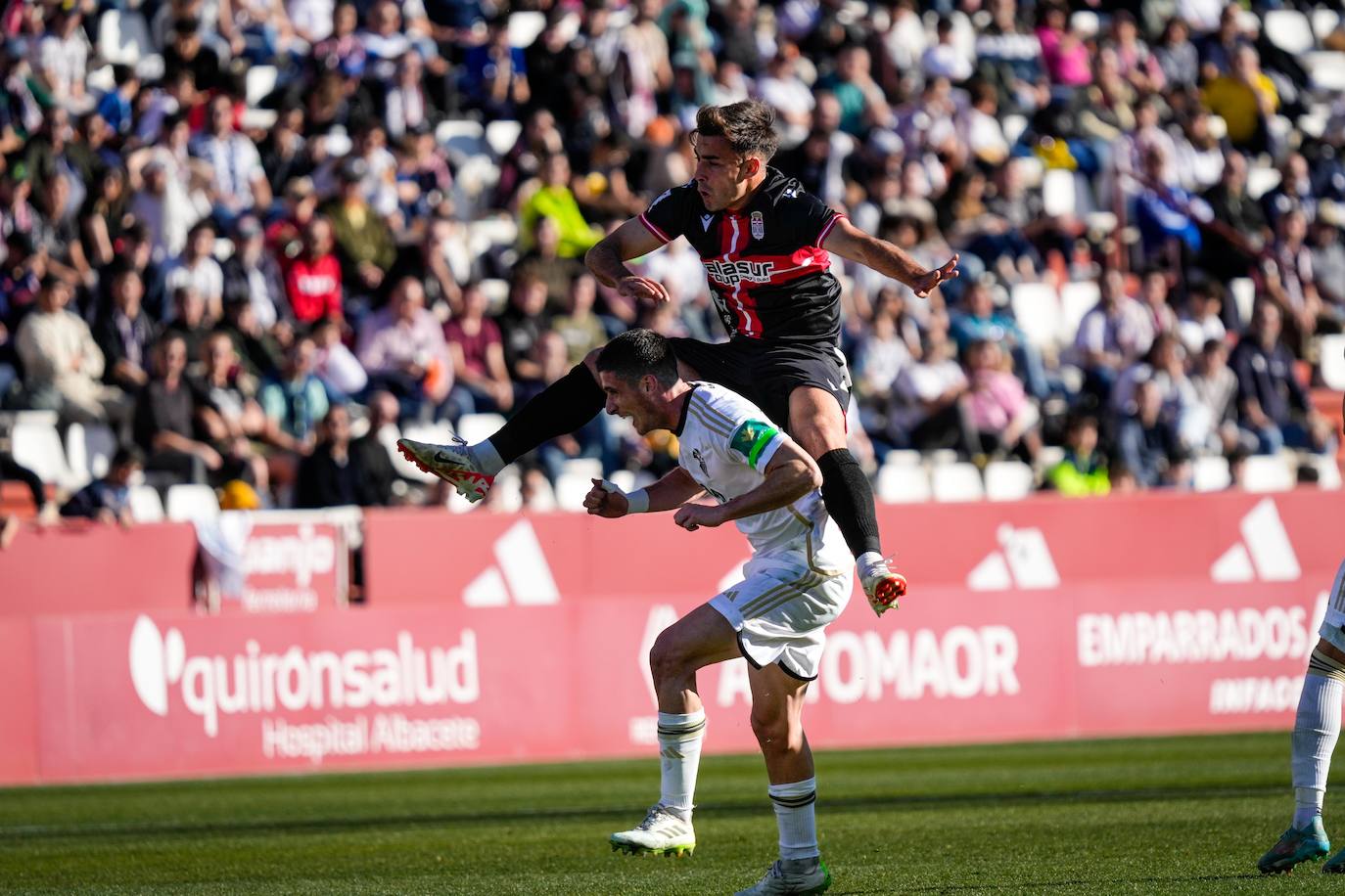 El empate del Cartagena frente al Albacete, en imágenes