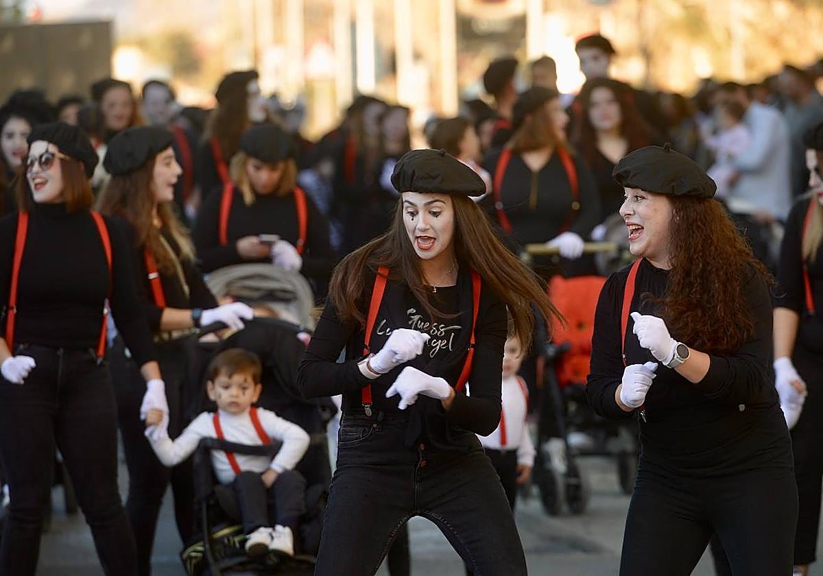 El desfile infantil del Carnaval de Beniaján, en imágenes