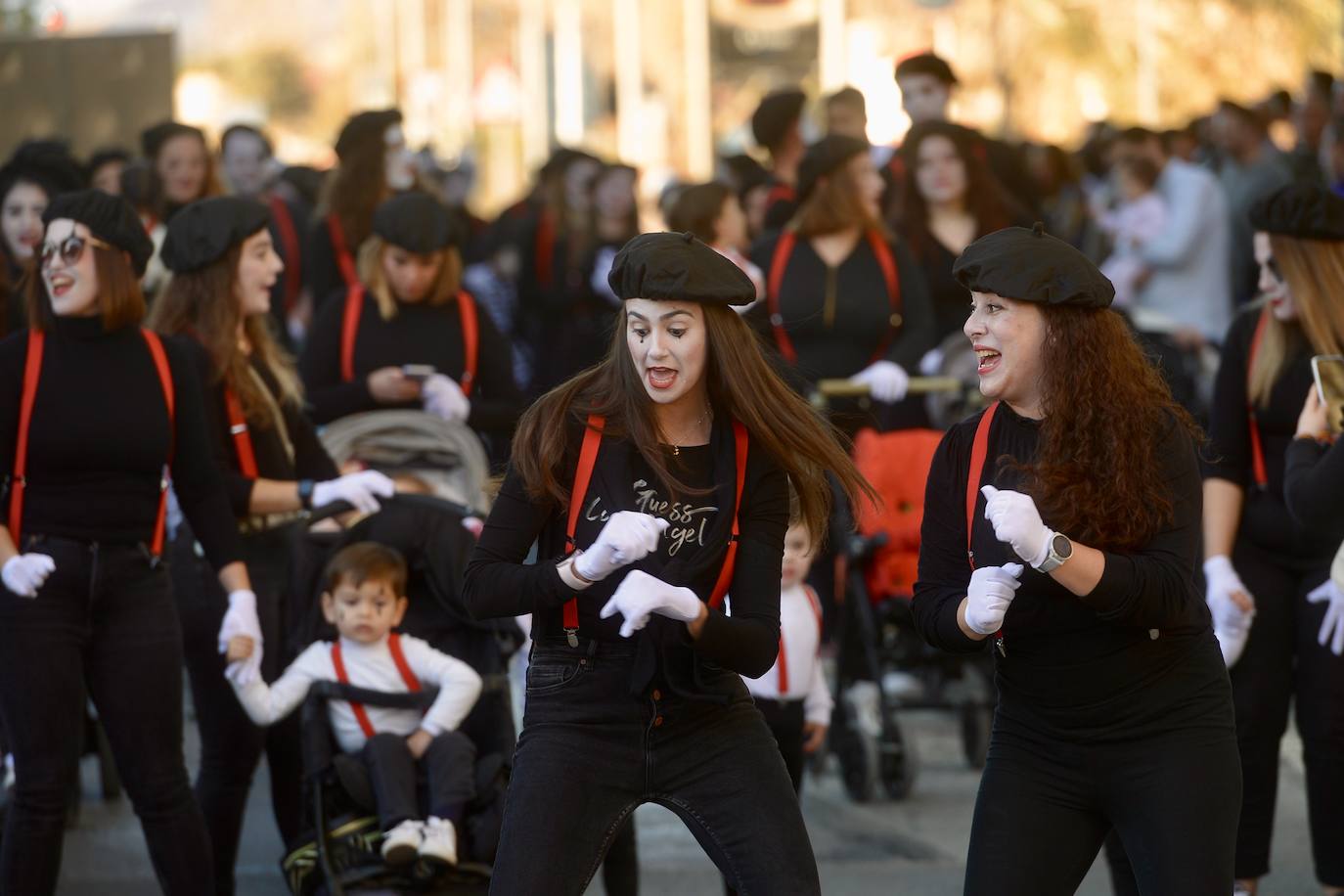 El desfile infantil del Carnaval de Beniaján, en imágenes
