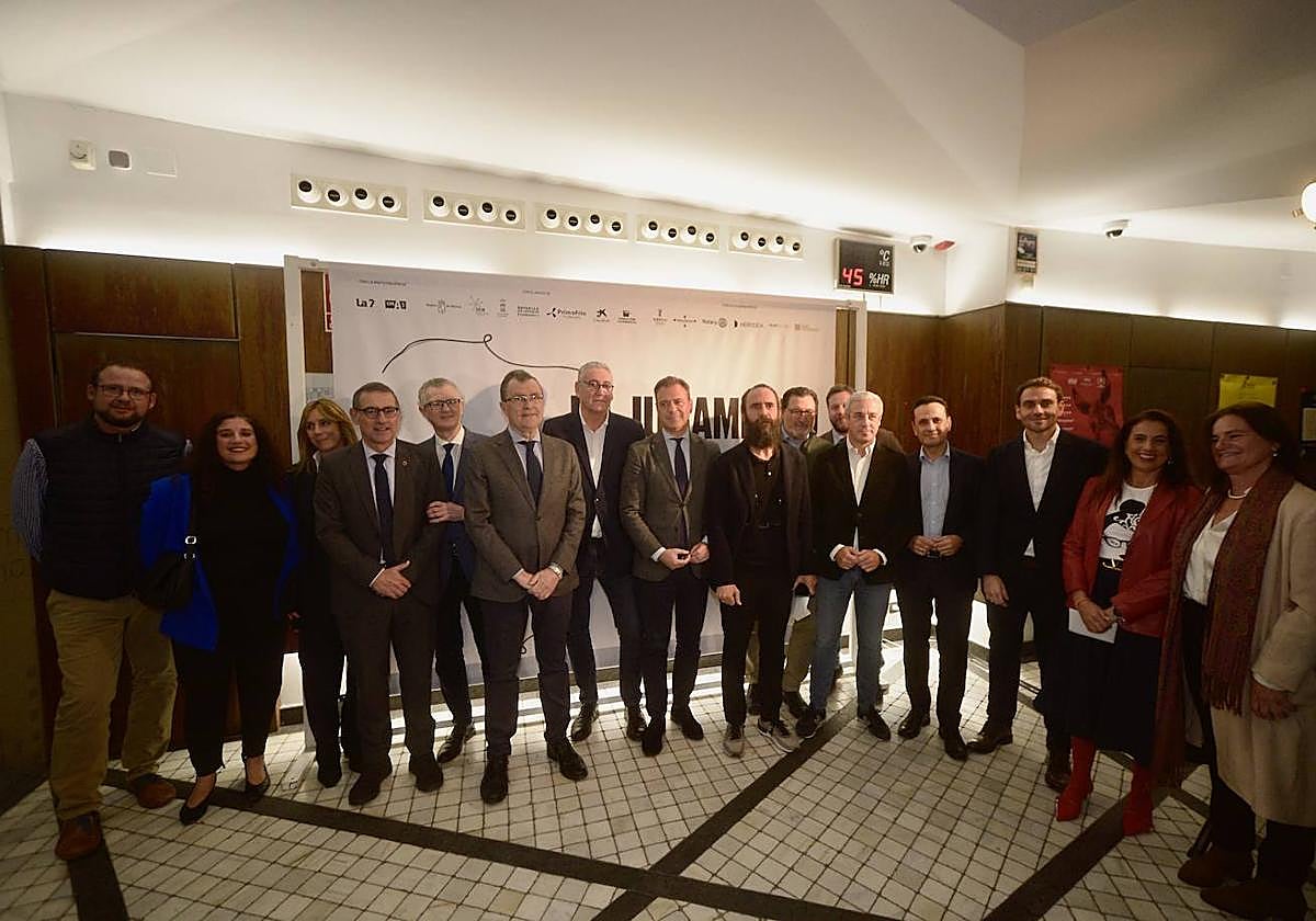 Las imágenes del preestreno de &#039;El juramento&#039; en la Filmoteca Regional