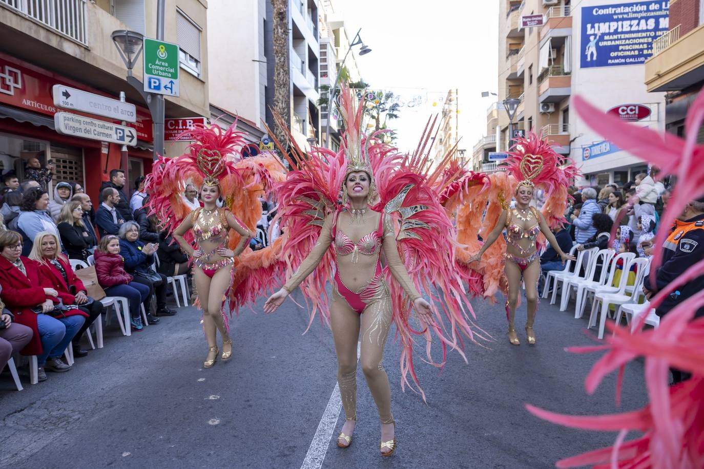 Las imágenes del desfile concurso del Carnaval de Torrevieja