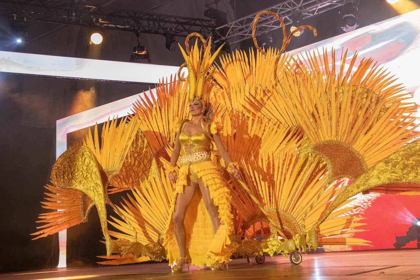 Las imágenes del Concurso de Trajes de Papel en Águilas