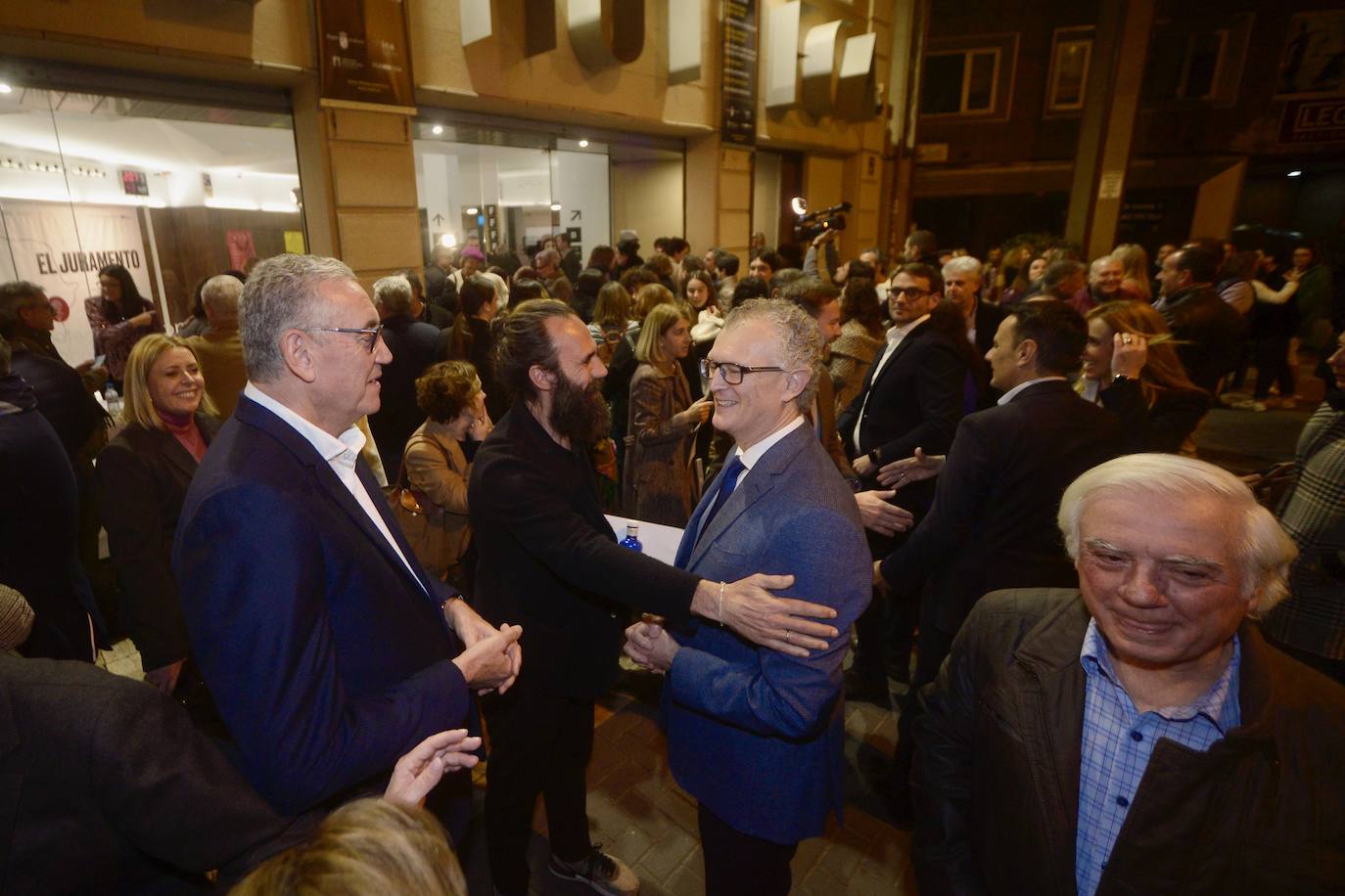 Las imágenes del preestreno de &#039;El juramento&#039; en la Filmoteca Regional