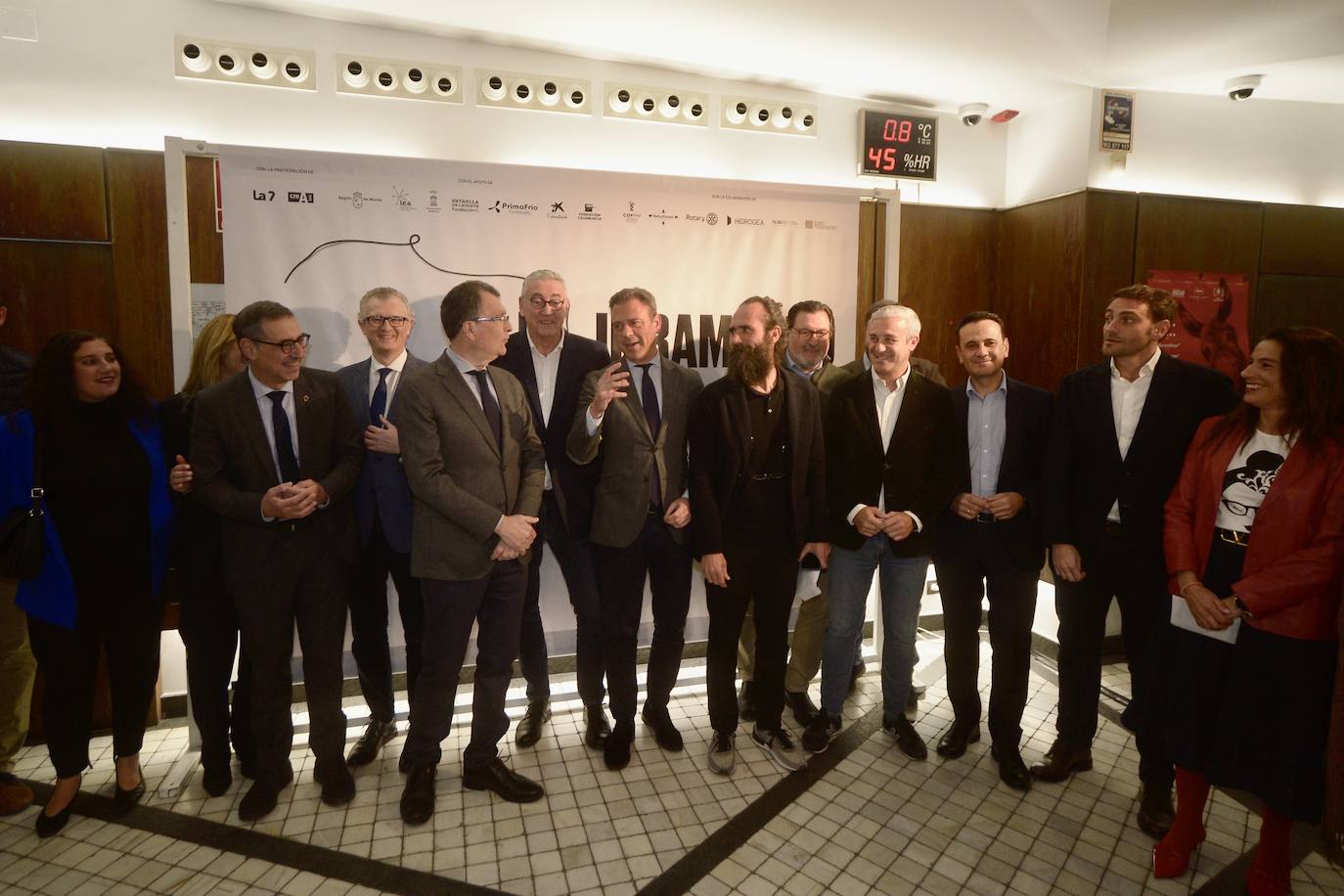 Las imágenes del preestreno de &#039;El juramento&#039; en la Filmoteca Regional