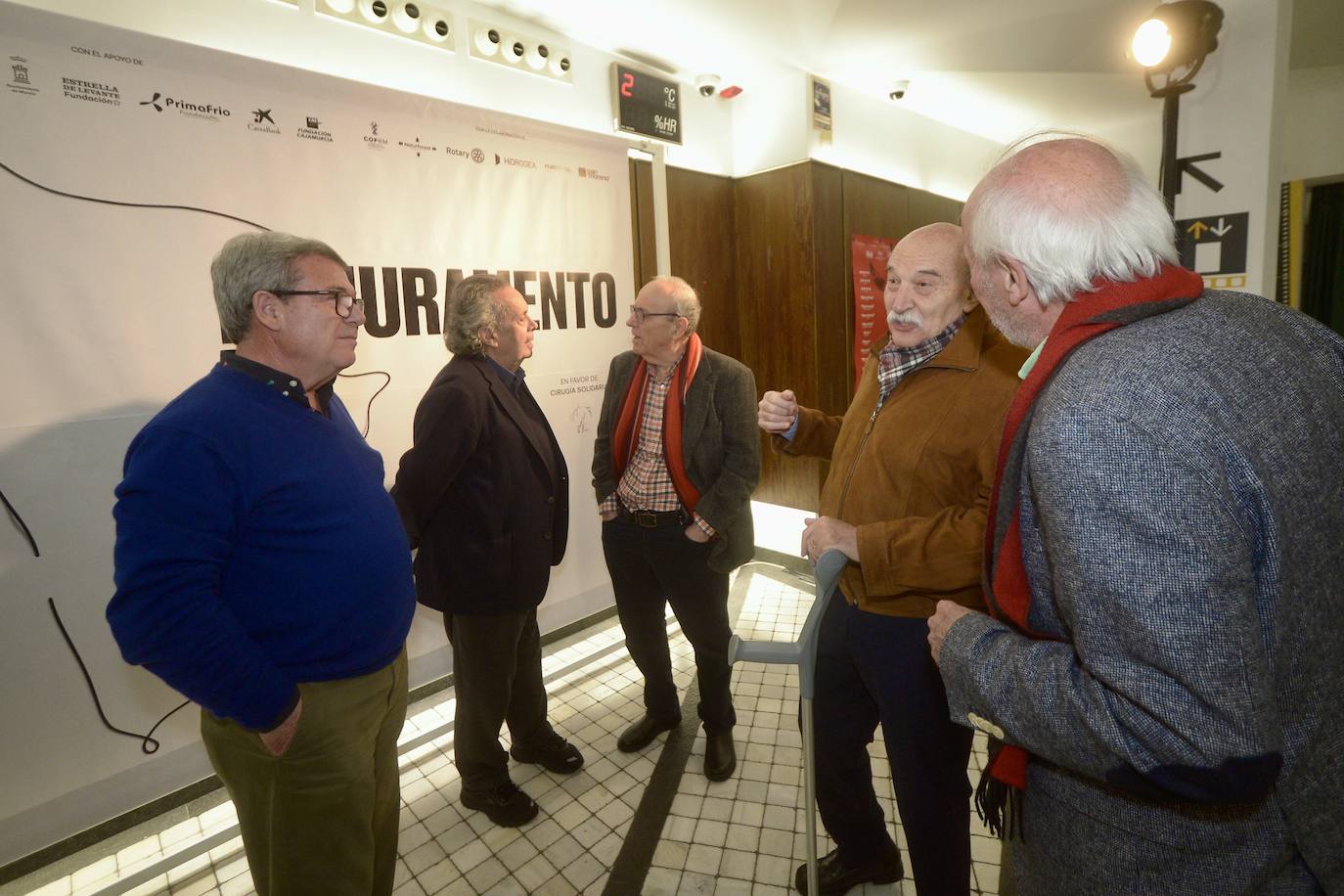 Las imágenes del preestreno de &#039;El juramento&#039; en la Filmoteca Regional