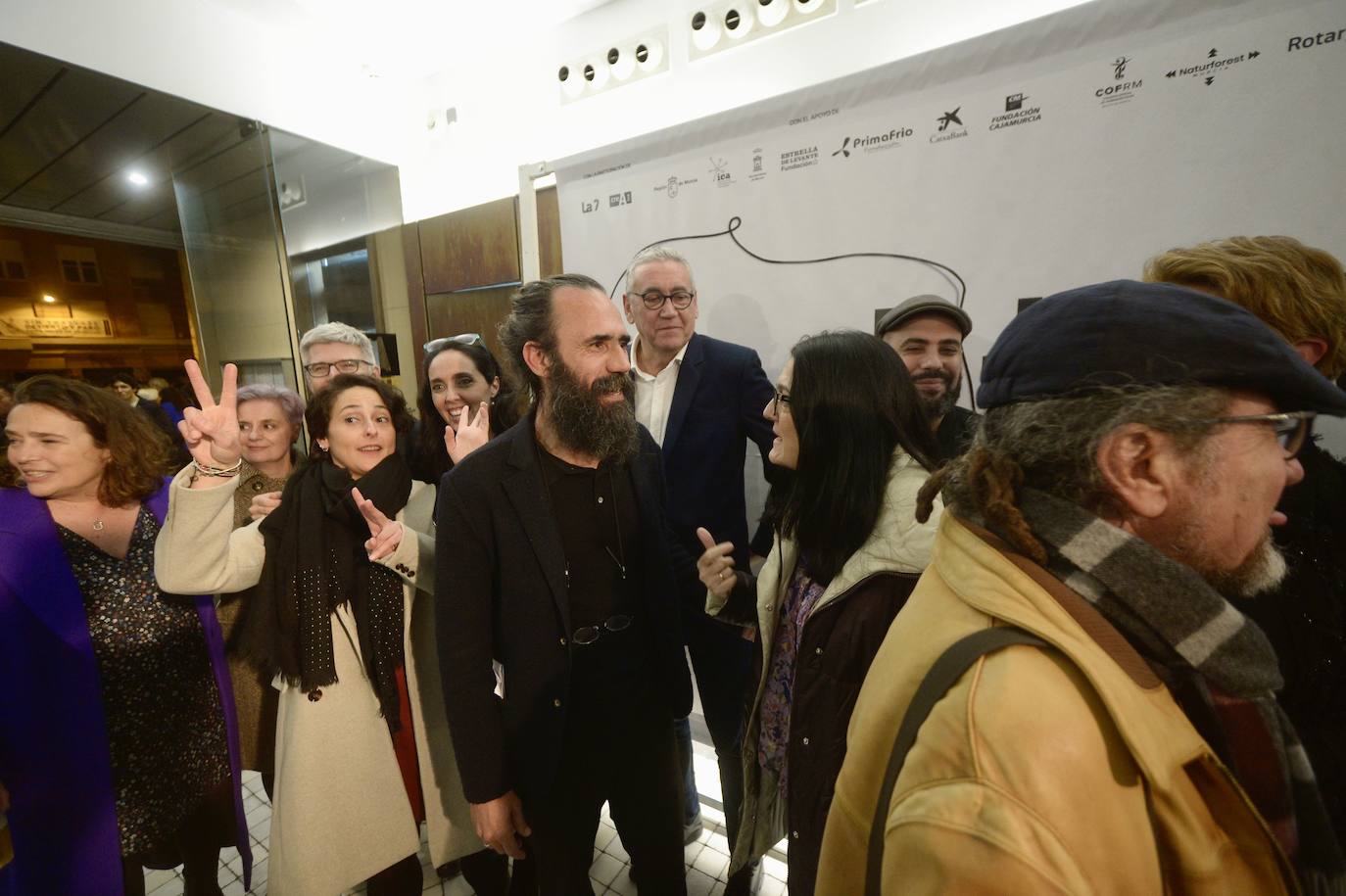 Las imágenes del preestreno de &#039;El juramento&#039; en la Filmoteca Regional