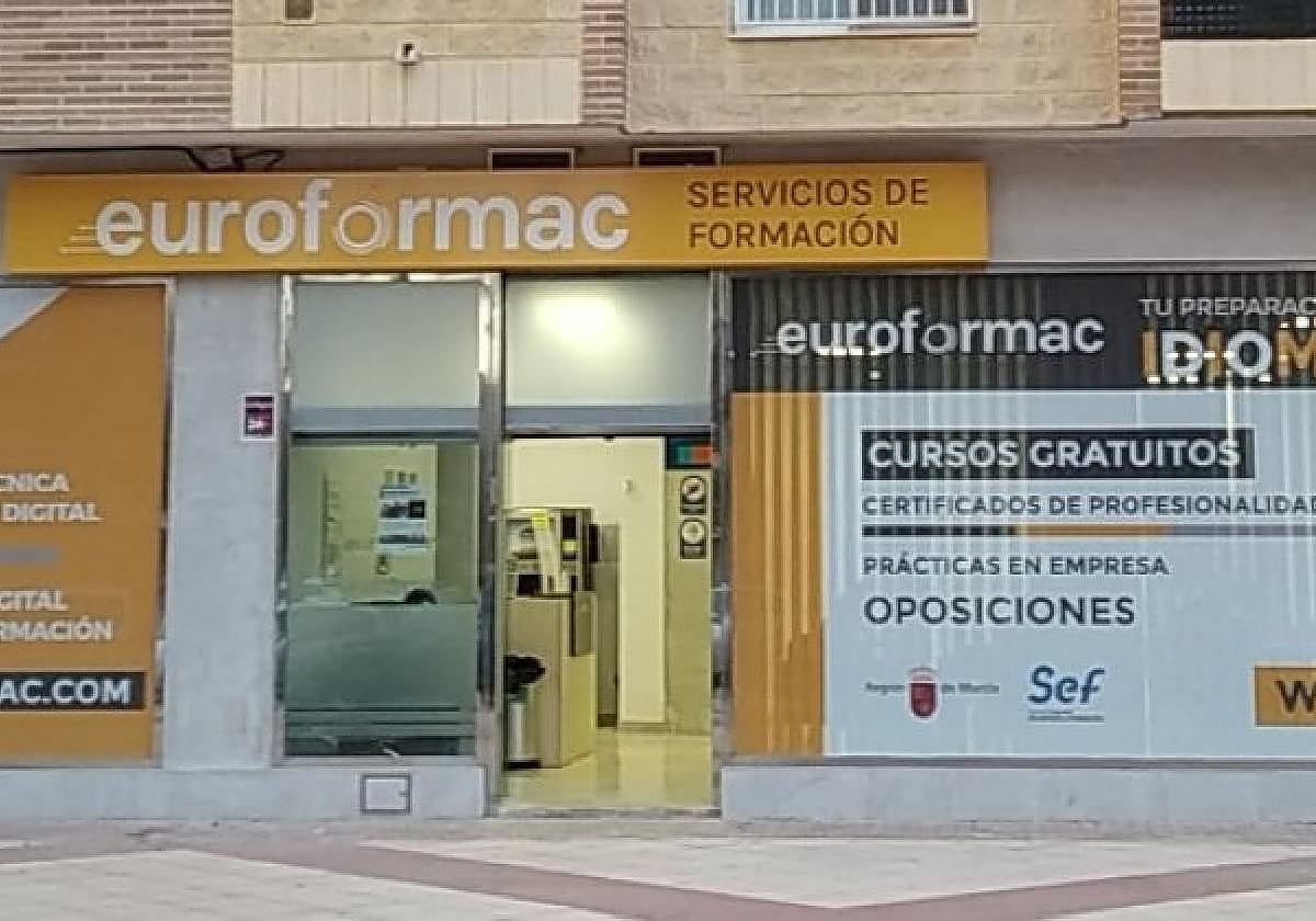 Centro de Euroformac ubicado en Paseo de Florencia, 22, Murcia.