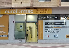 Centro de Euroformac ubicado en Paseo de Florencia, 22, Murcia.