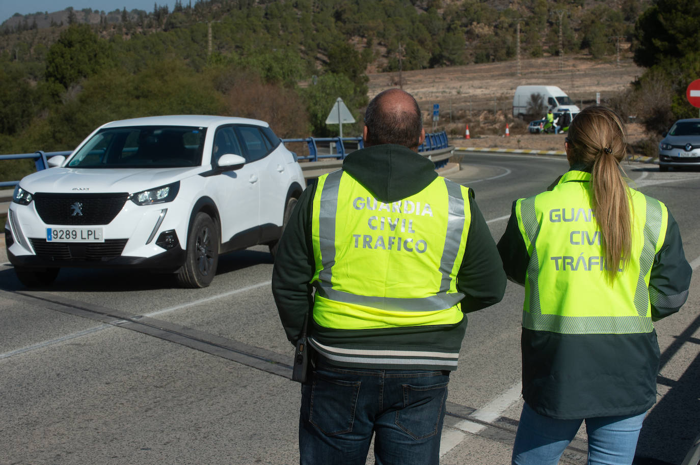 Segunda jornada de protesta de tractores en Murcia, en imágenes