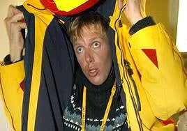 Johann Muhlegg tras conocerse su positivo en los Juegos de 2002.