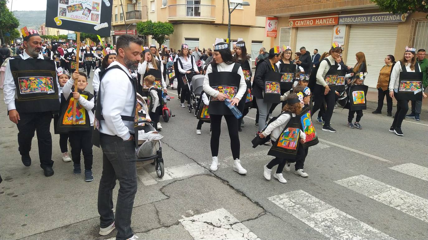 Primer desfile del Carnaval de Mula, en imágenes
