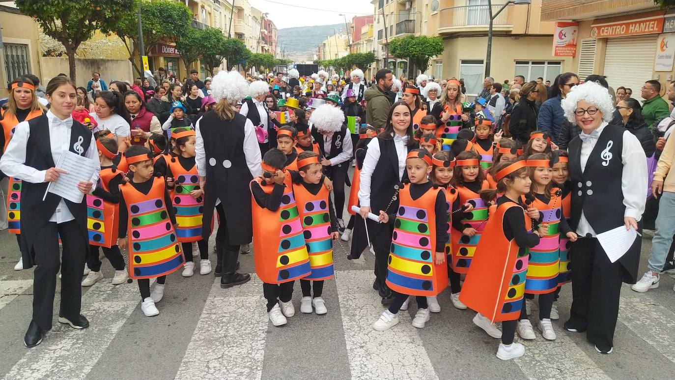 Primer desfile del Carnaval de Mula, en imágenes