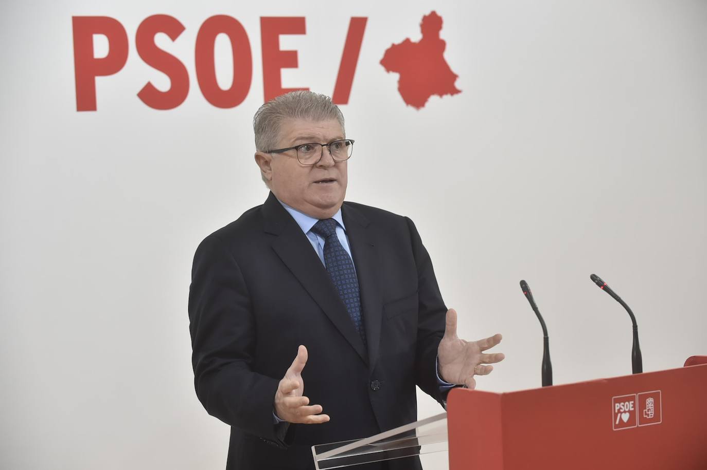 José Vélez, este viernes, en rueda de prensa.