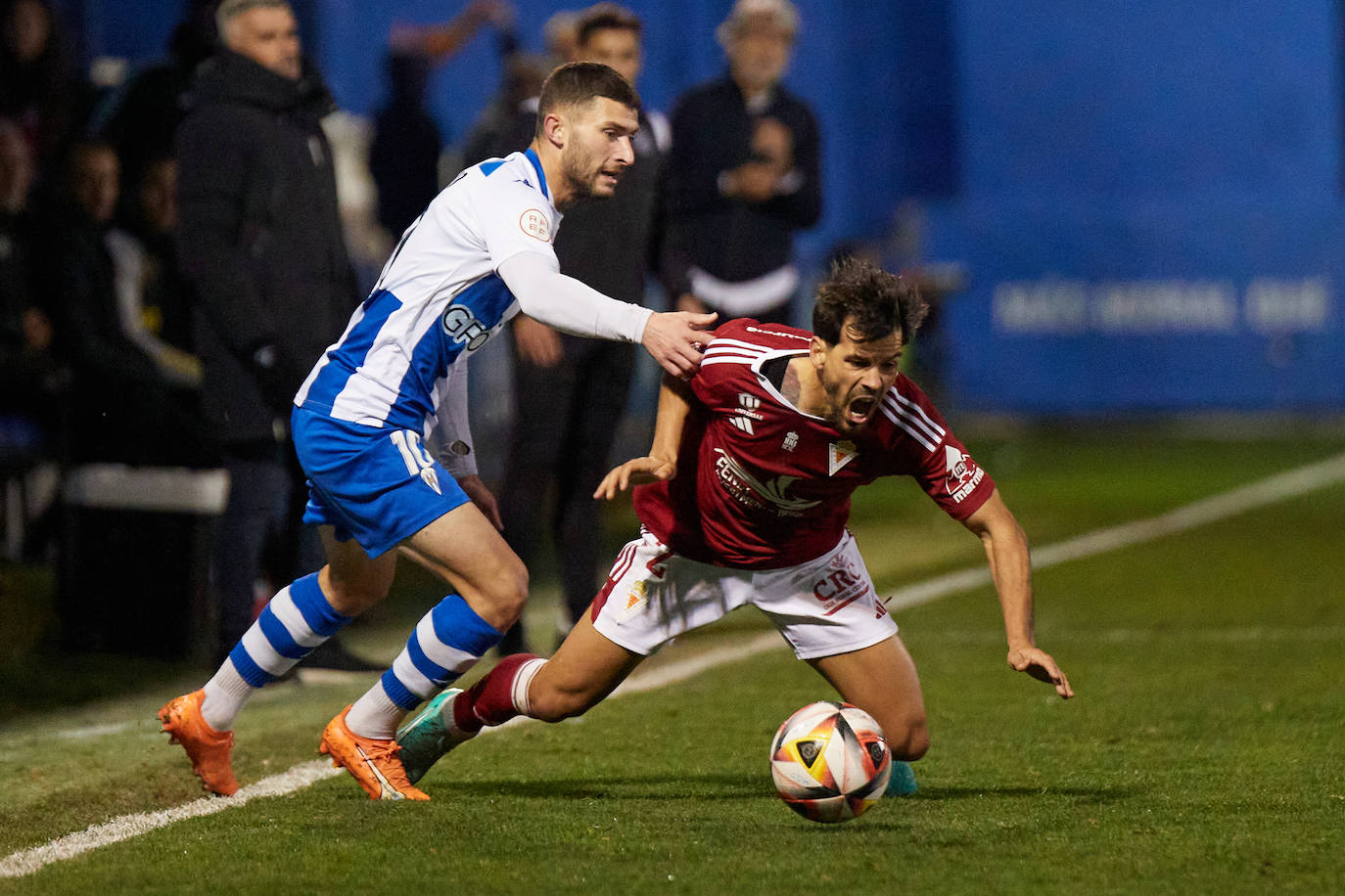 La victoria del Real Murcia frente al Alcoyano, en imágenes