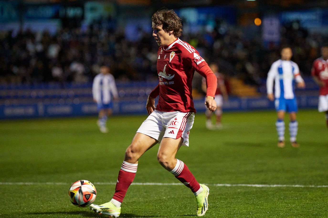 La victoria del Real Murcia frente al Alcoyano, en imágenes