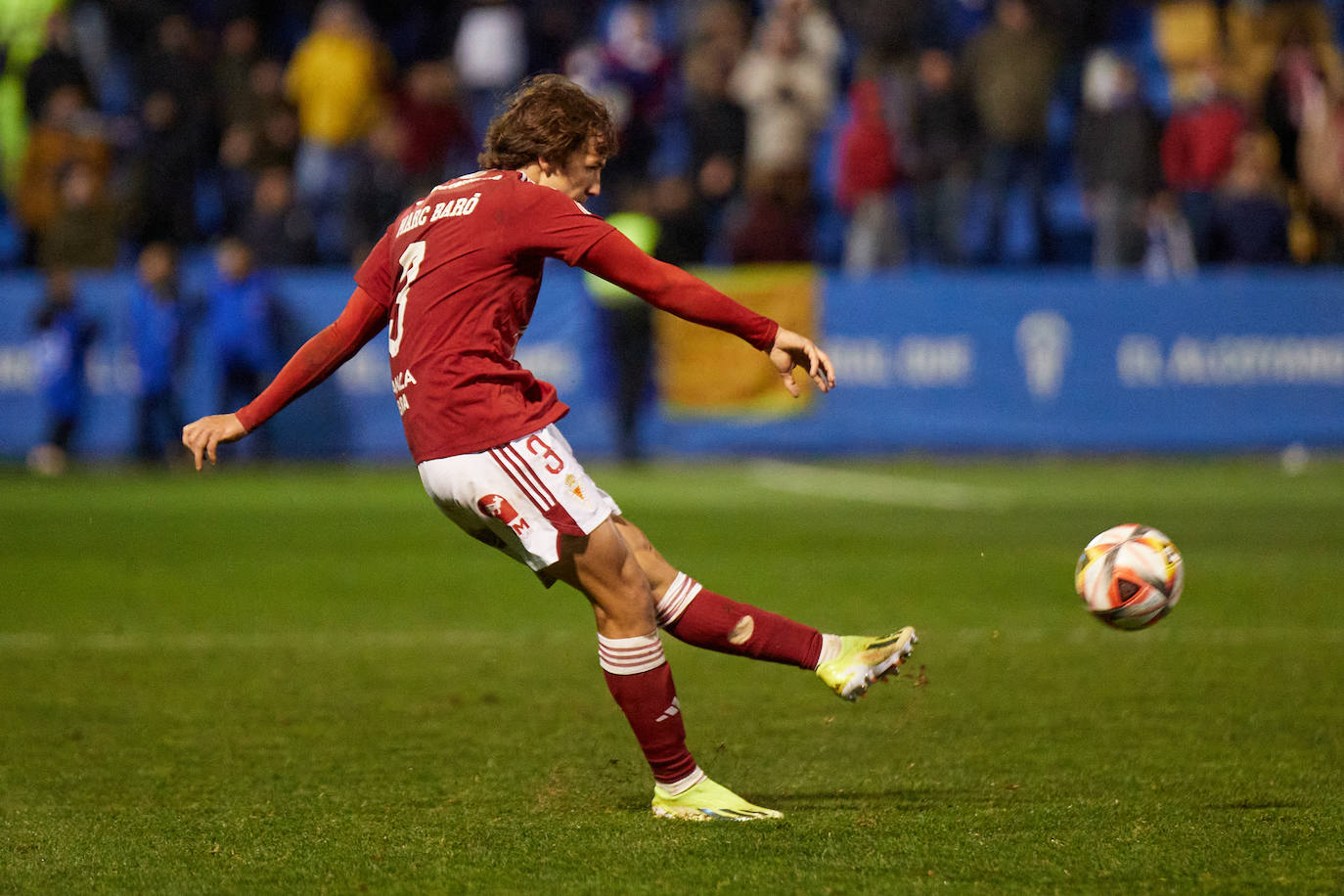 La victoria del Real Murcia frente al Alcoyano, en imágenes