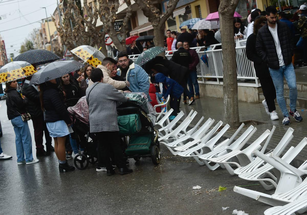 Suspendido el desfile de Carnaval de Beniaján por la lluvia