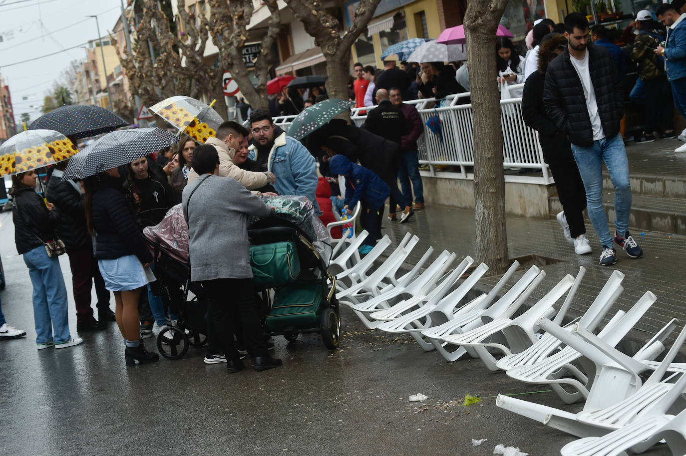 Suspendido el desfile de Carnaval de Beniaján por la lluvia