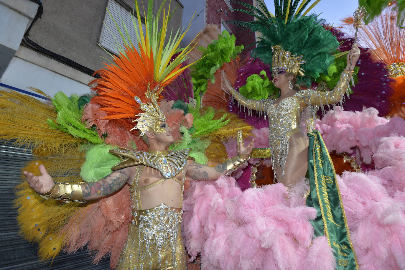 Gran desfile de Martes de Carnaval en Cabezo de Torres, en imágenes