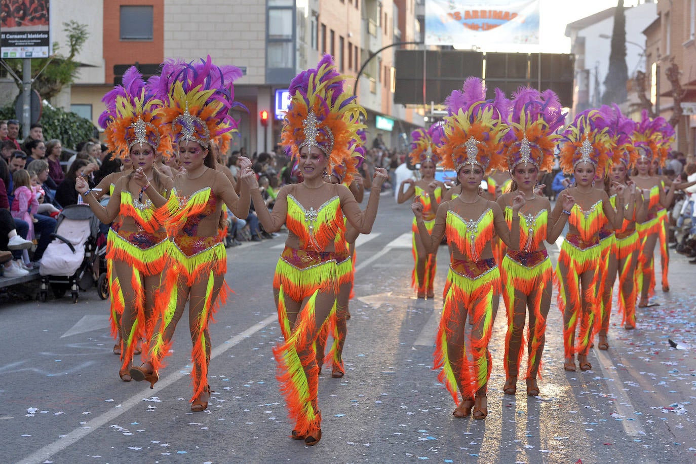 Gran desfile de Martes de Carnaval en Cabezo de Torres, en imágenes