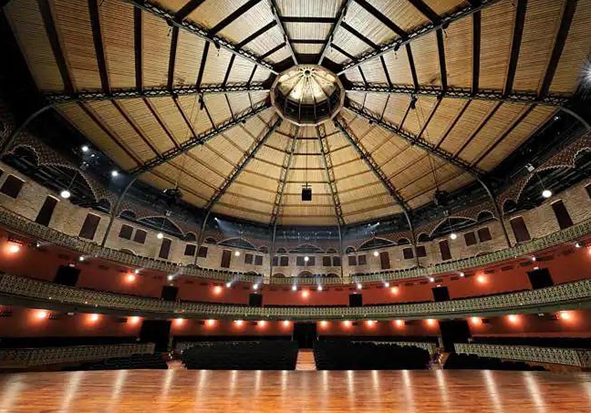 El interior del Teatro Circo de Murcia.