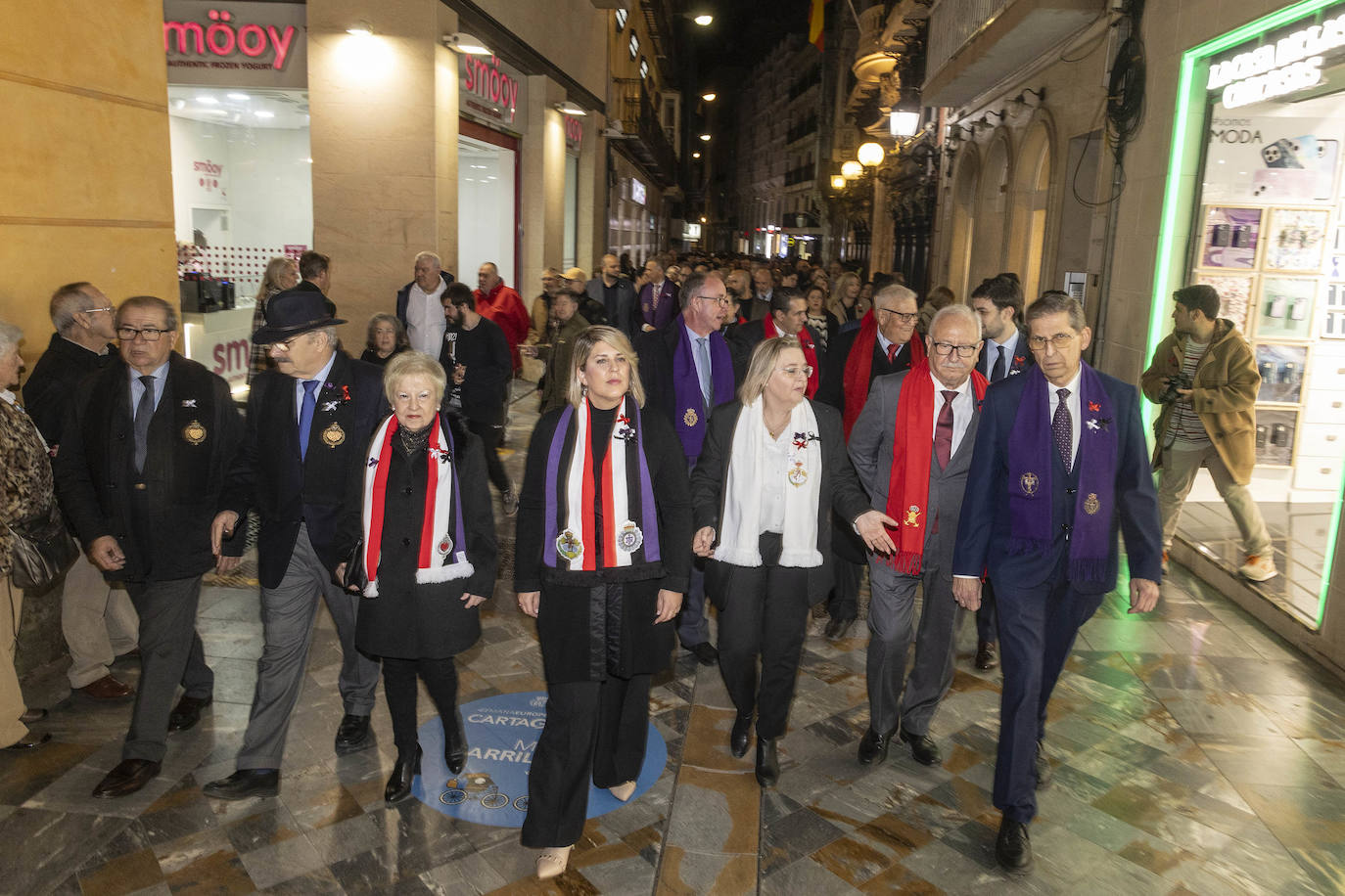 El tradicional acto de la Llamada en Cartagena, en imágenes