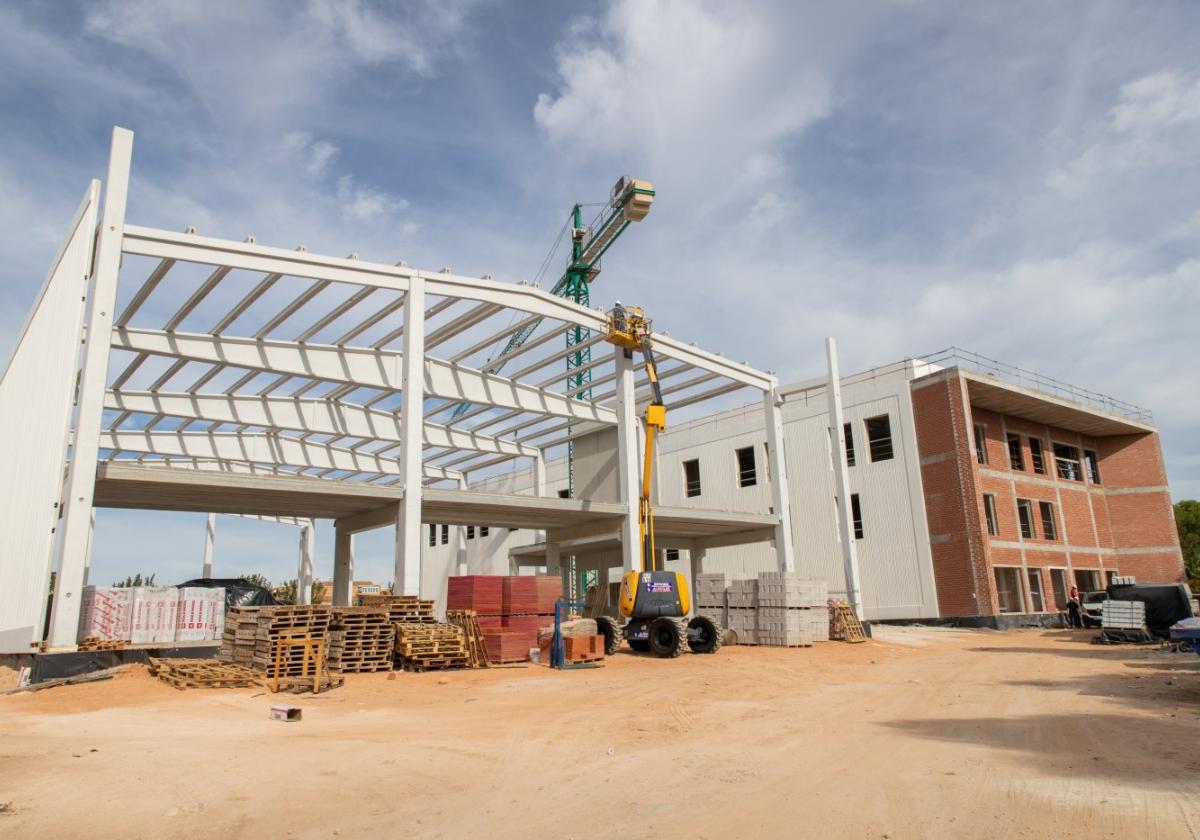 Obras de la Casa de Cultura y del museo, el pasado octubre.