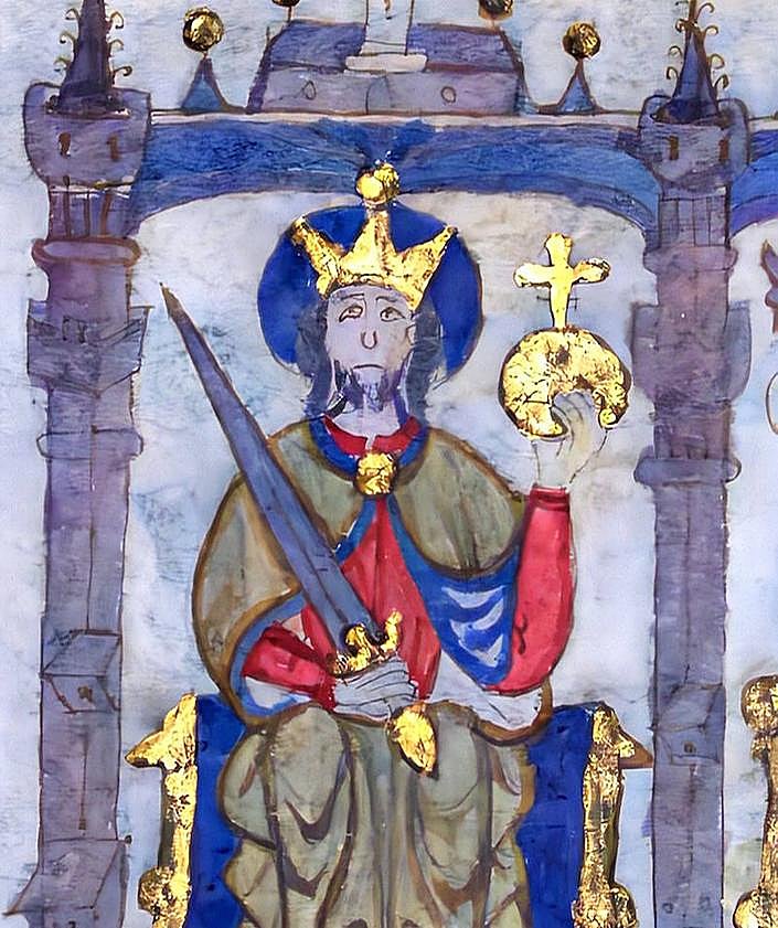 Imagen secundaria 2 - 1. Los Cuatro Santos de Cartagena. 2. San Hermenegildo, el hijo santo de Teodosia (colección Museo del Prado). 3. Recadero, hijo de Teodosia y sobrino de los Cuatro Santos. 