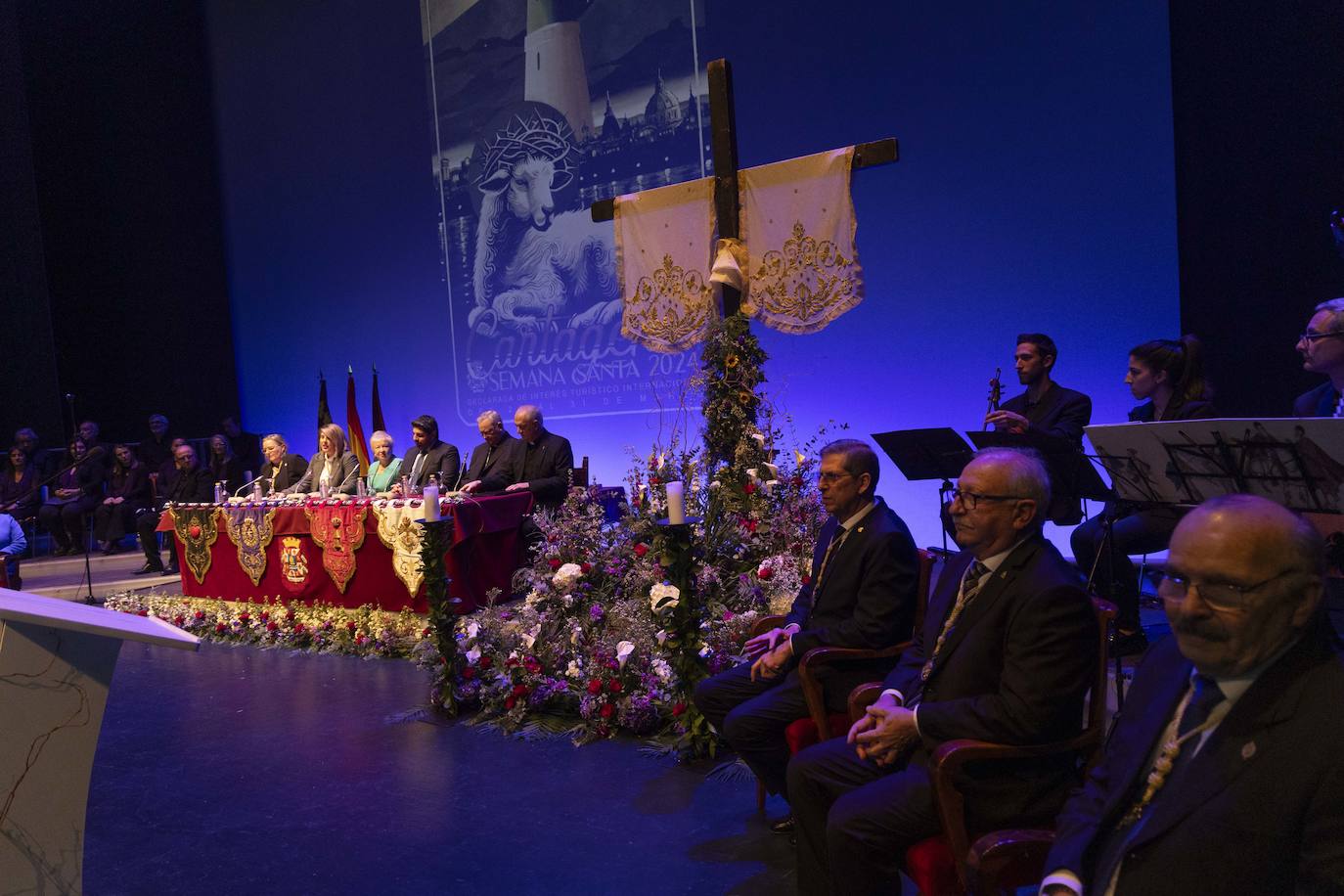 El Pregón de la Semana Santa de Cartagena, en imágenes