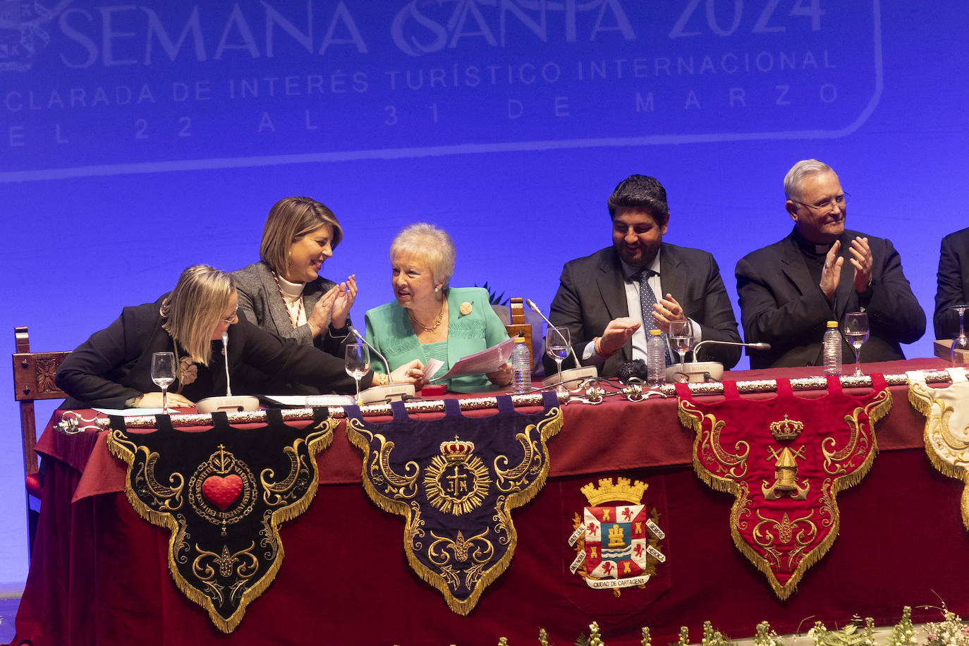 El Pregón de la Semana Santa de Cartagena, en imágenes