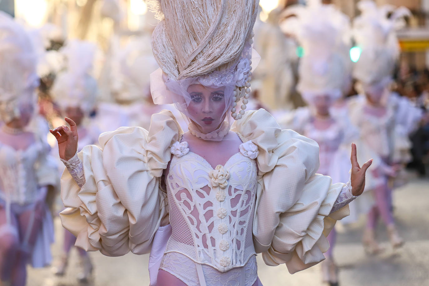El último gran desfile de grupos del Carnaval de Cabezo de Torres, en imágenes