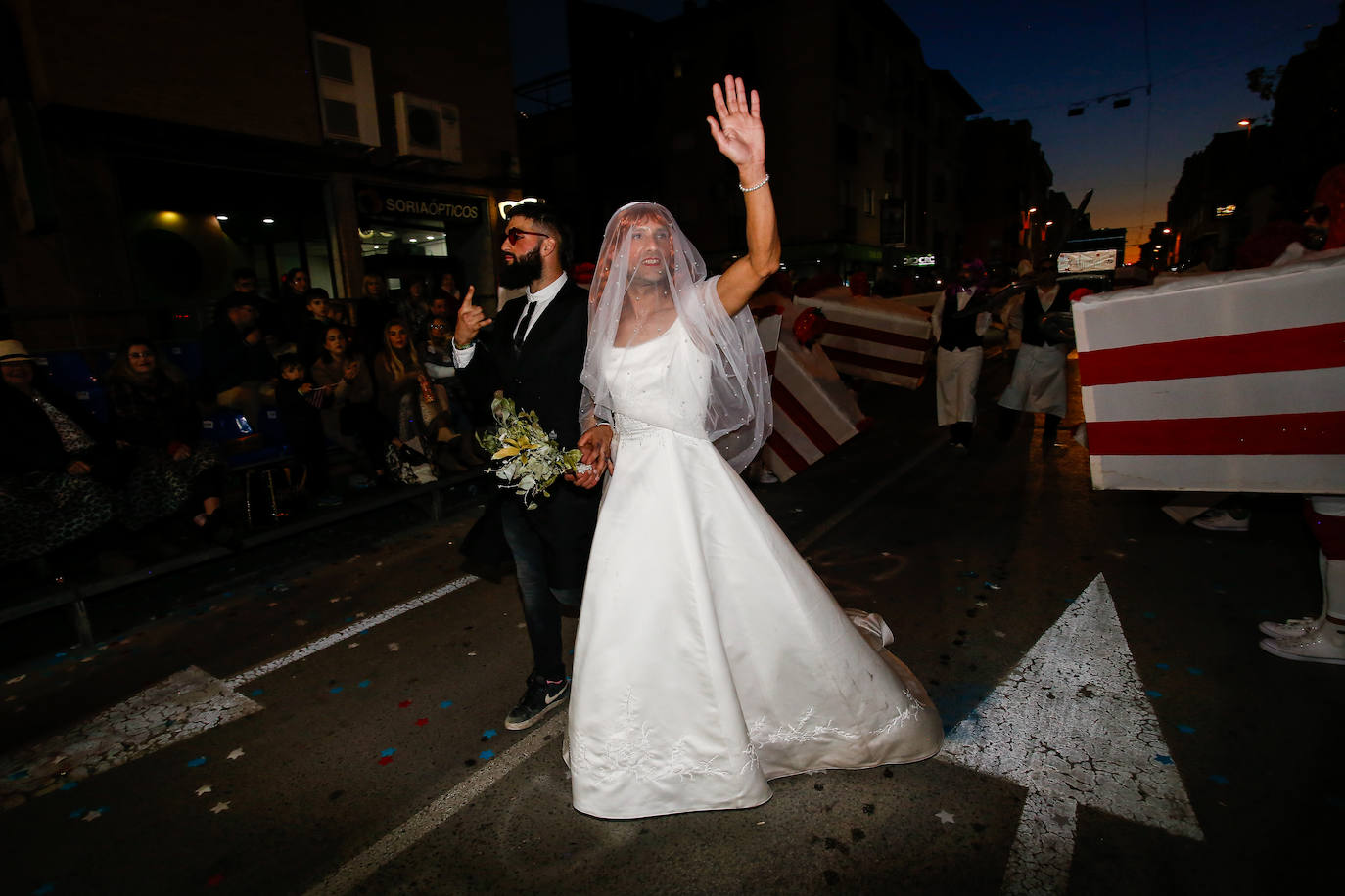 El último gran desfile de grupos del Carnaval de Cabezo de Torres, en imágenes