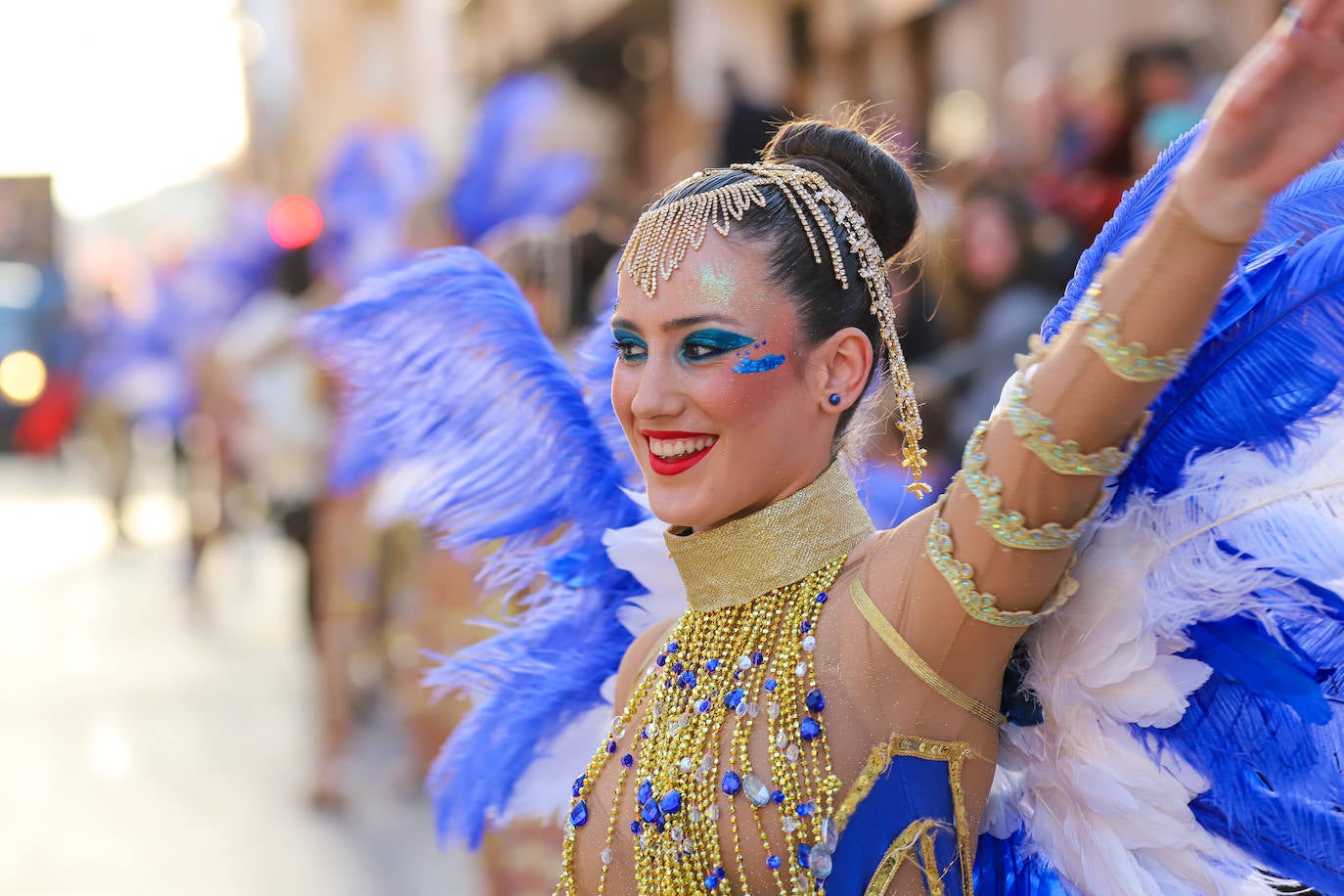 El último gran desfile de grupos del Carnaval de Cabezo de Torres, en imágenes