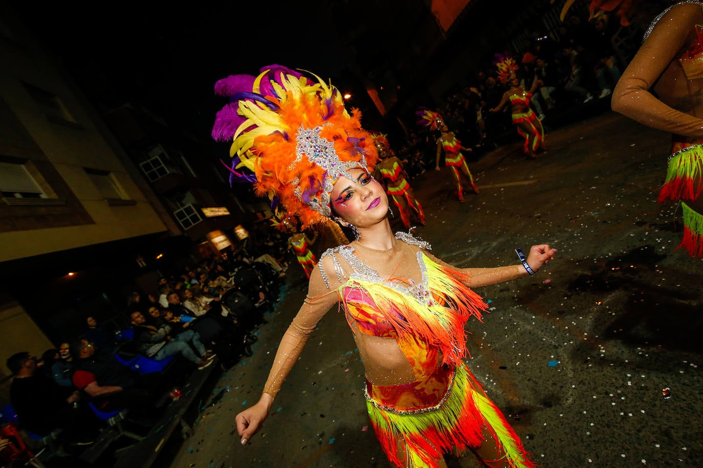 El último gran desfile de grupos del Carnaval de Cabezo de Torres, en imágenes