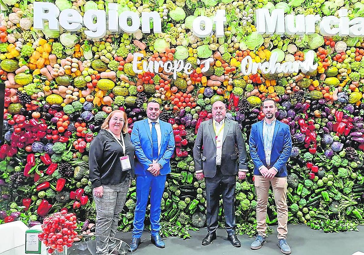 Los profesionales de Hortiberia estuvieron presentes en la feria.