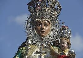 La Virgen de la Fuensanta, en una imagen de archivo.