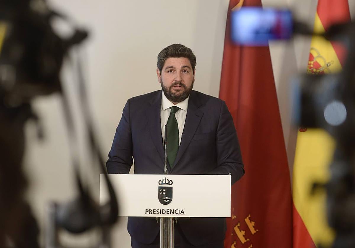 Fernando López Miras, en una imagen de archivo.