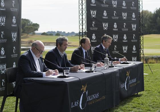 Al acto de presentación acudió la estrella del Real Madrid y presidente de su fundación, Emilio Butragueño.