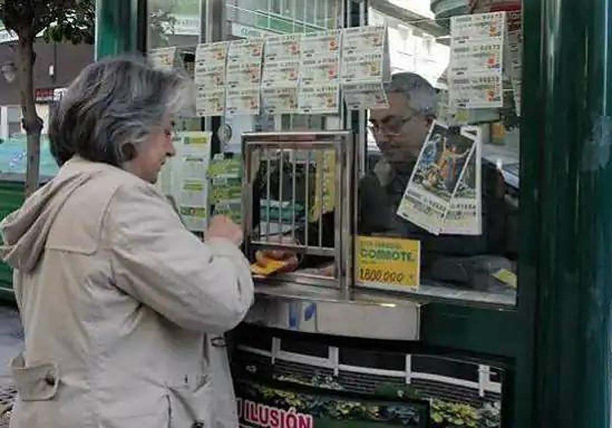 Punto de venta de la ONCE, en una fotografía de archivo.