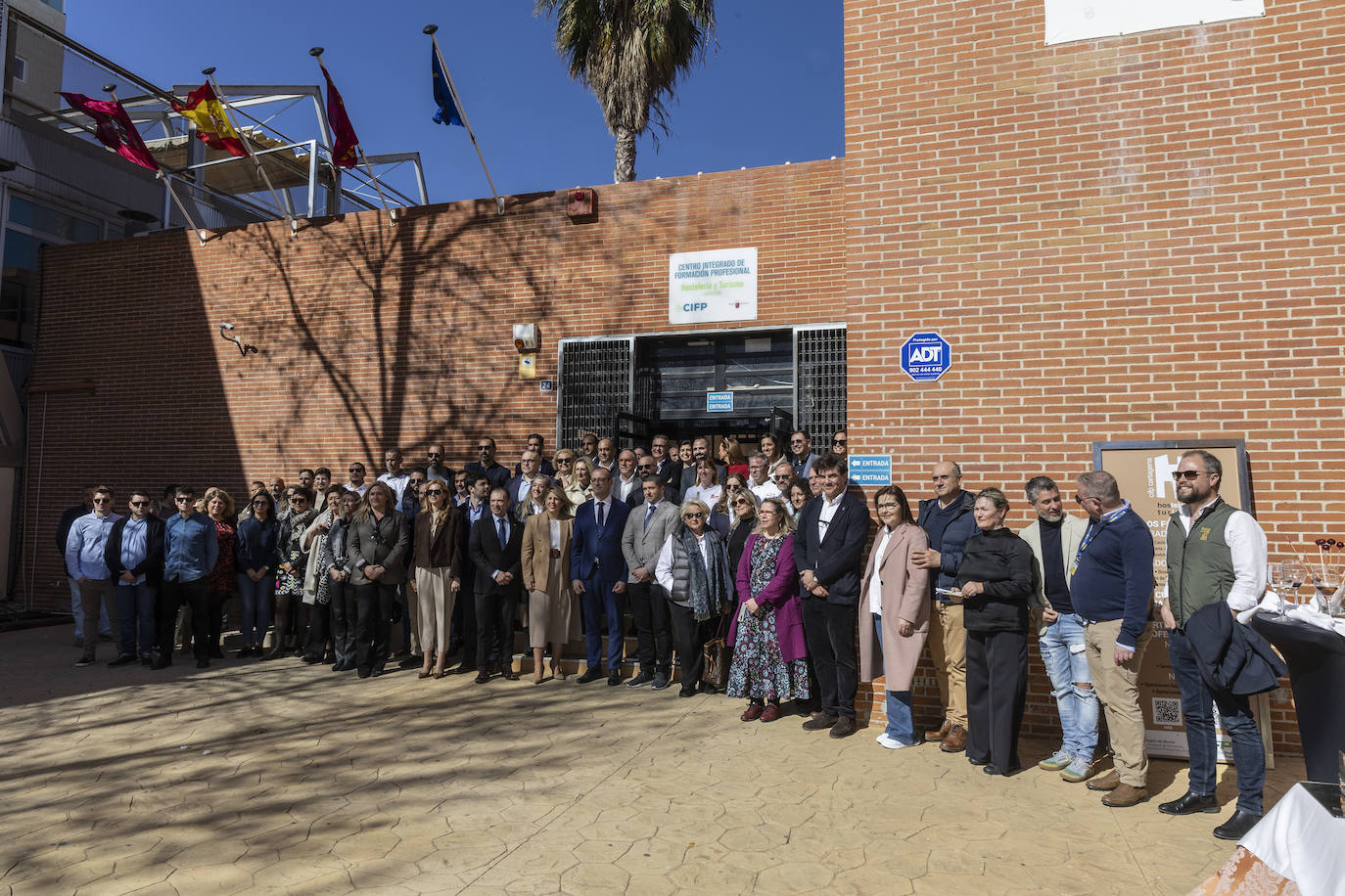 Las imágenes de la jornada de acogida a empresas colaboradoras y proveedores del CIFP de Hostelería y Turismo de Cartagena