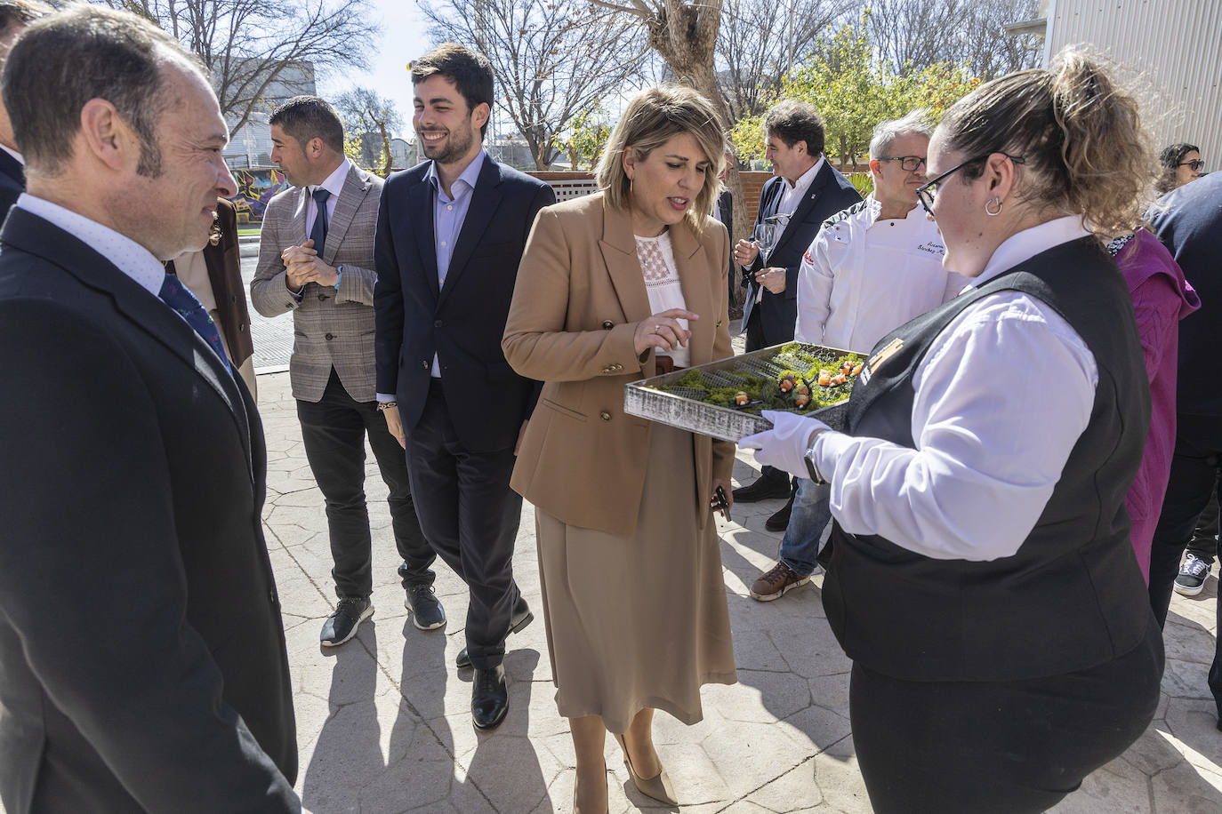 Las imágenes de la jornada de acogida a empresas colaboradoras y proveedores del CIFP de Hostelería y Turismo de Cartagena