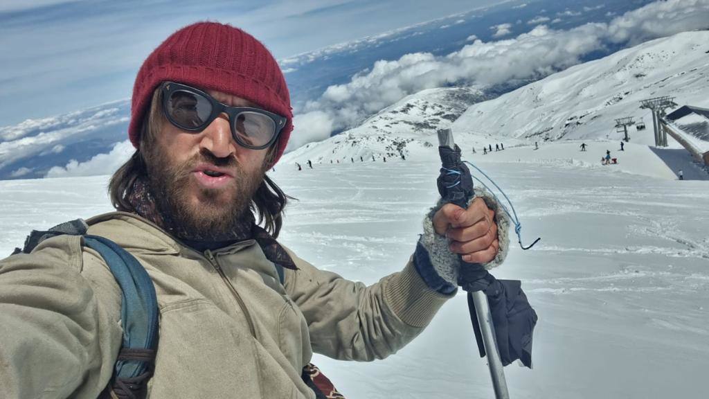 El rodaje de José María Alvarado en &#039;La Sociedad de la Nieve&#039;, en imágenes