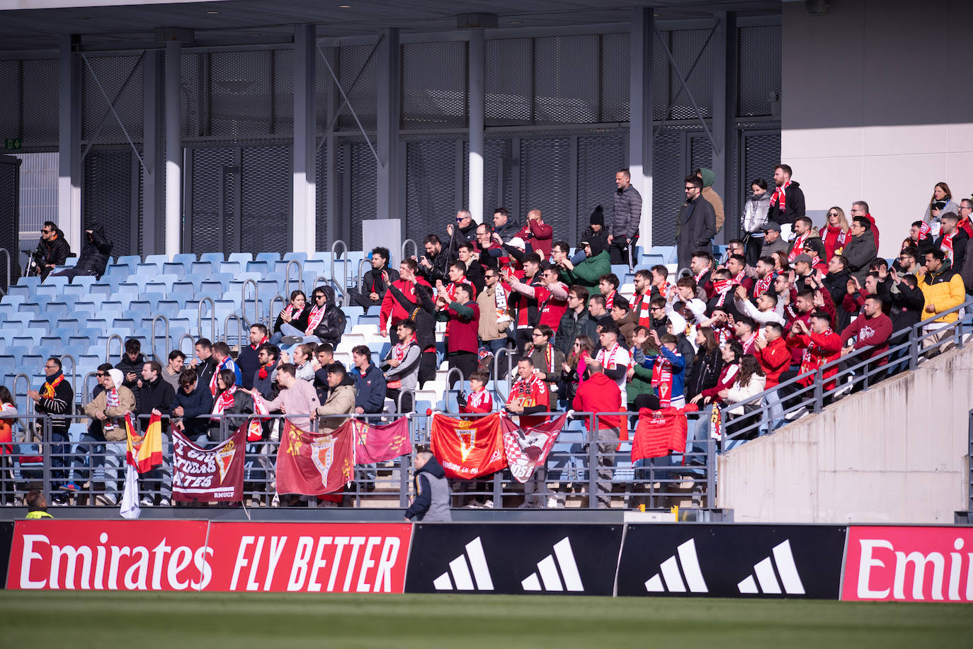 El partido del Real Murcia contra el Real Madrid Castilla, en imágenes