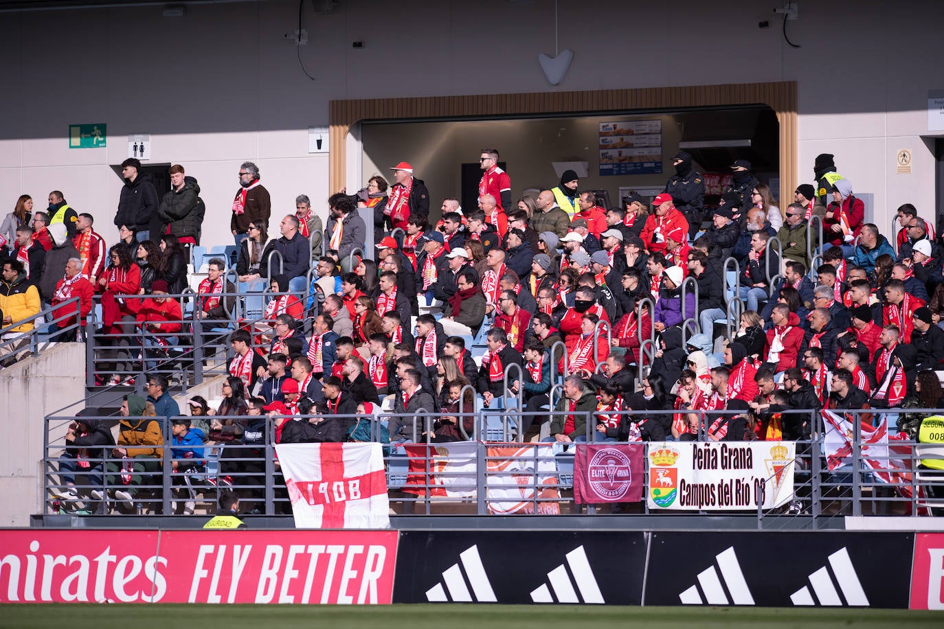 El partido del Real Murcia contra el Real Madrid Castilla, en imágenes